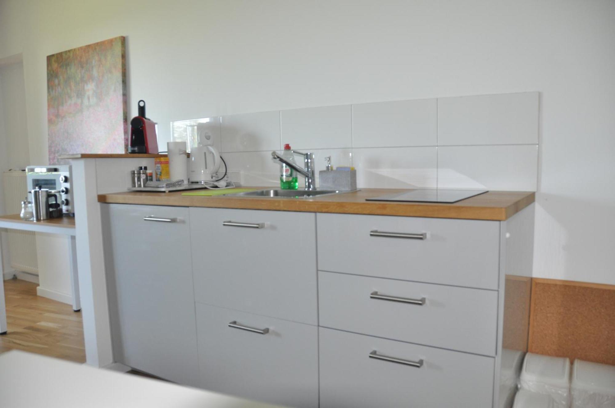 2-Zimmer Wohnung Mit Terrasse, Fernblick, Natur, Ruhig - Marburg Bagian luar foto