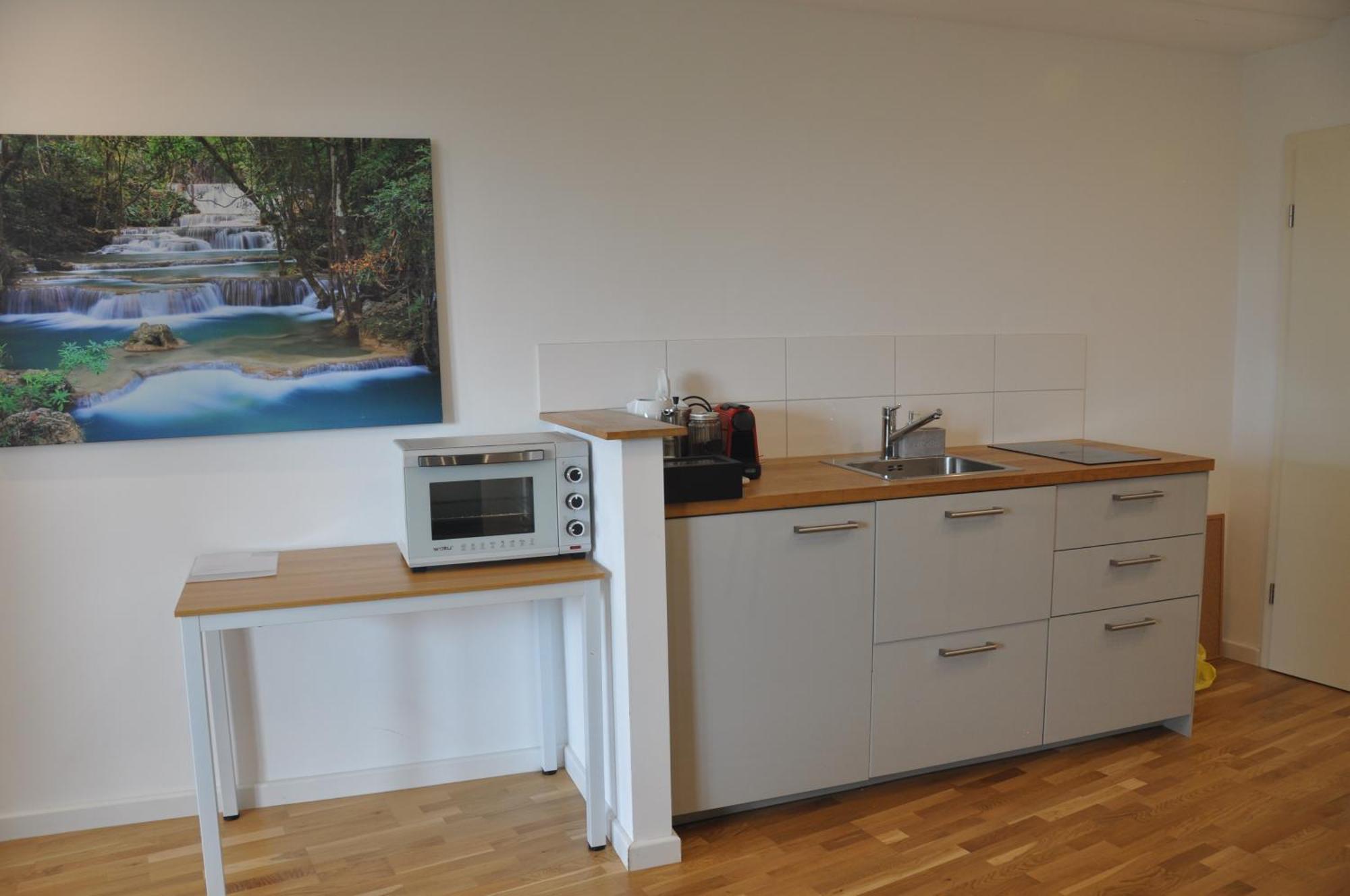 2-Zimmer Wohnung Mit Terrasse, Fernblick, Natur, Ruhig - Marburg Bagian luar foto